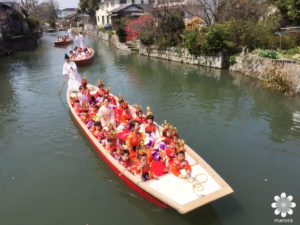2016.03　柳川市さげもんめぐり　水上パレード